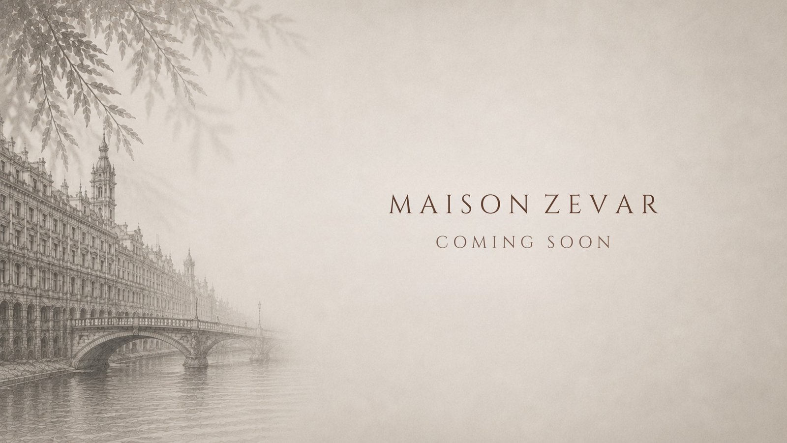 Maison Zevar — Fine Jewellery, Coming Soon